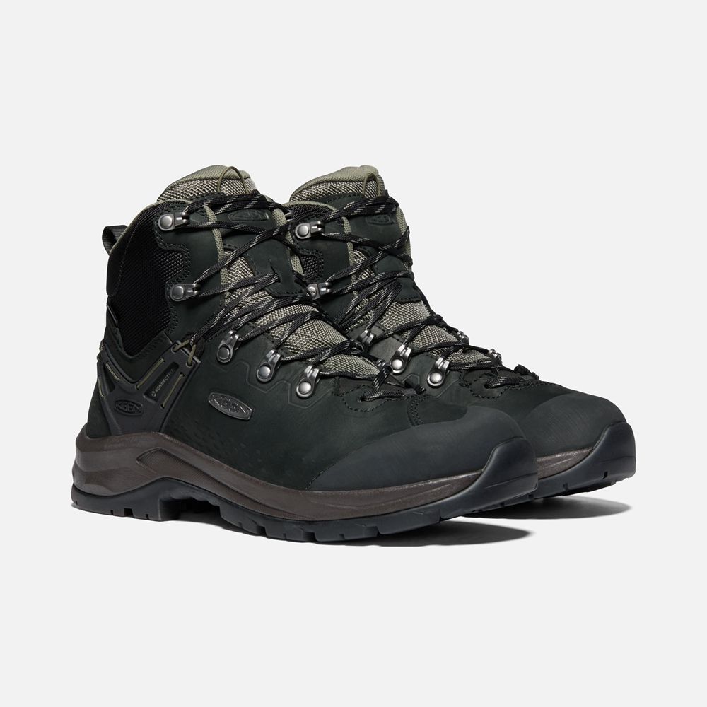 Keen Vandringskängor Herr Svarta - Wild Sky Waterproof - 736582ENP
